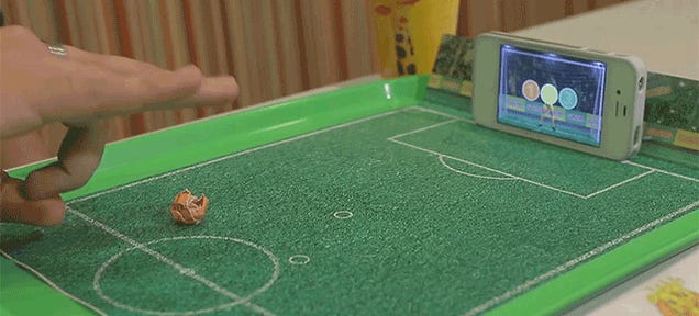 video game soccer tiny player