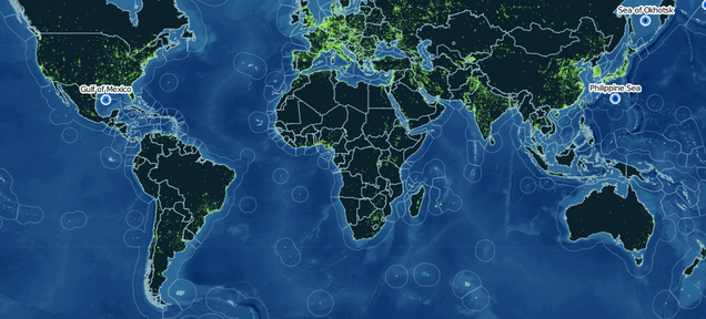 A Pirate-Friendly Map of the Pieces of Ocean That No Country Owns