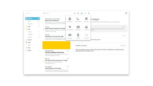 Mailbox Brings Its Email Client to the Mac, Invite-Only for Now