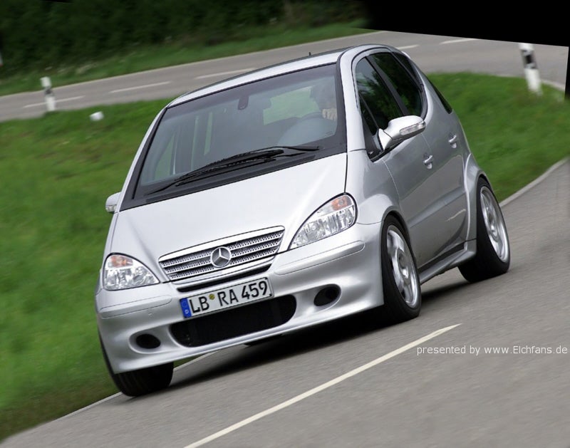 Twin engined mercedes a class #2