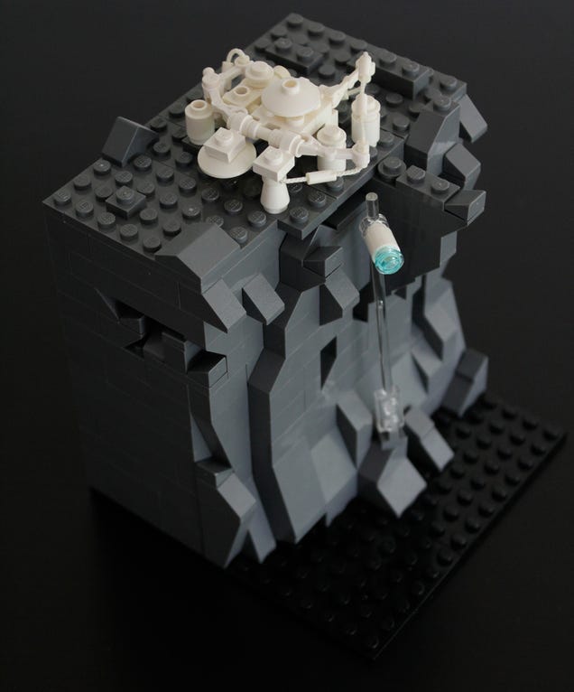 Tiny LEGO Models of Giant Moments in Cinema
