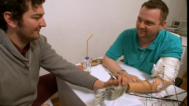 This Incredible Star Wars-Style Bionic Hand Let an Amputee Feel Again