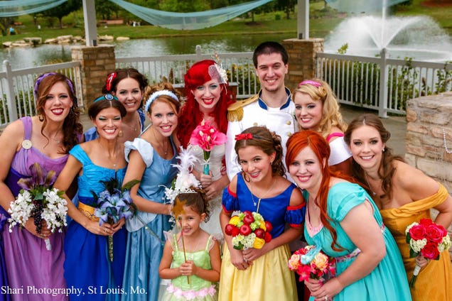 This is the most impressive Disney Princess wedding we've ever seen