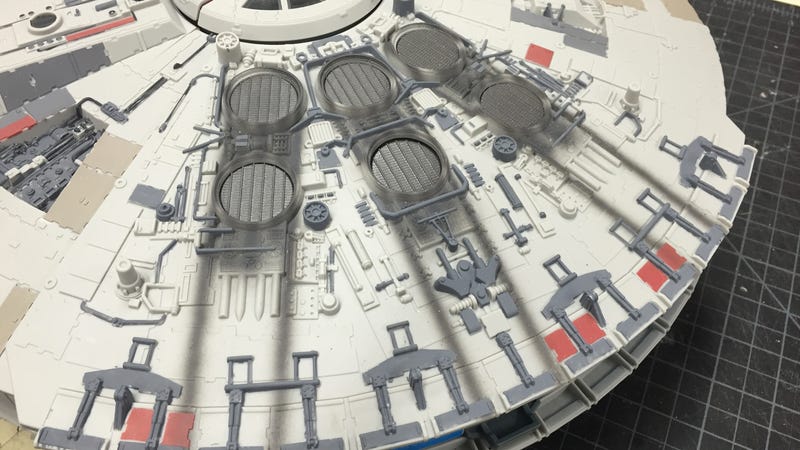 A Masterful Paint Job Makes This Millennium Falcon Toy Look Like a Star Wars Movie Prop