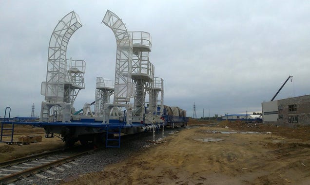Check Out Russia's New Spaceport Being Built