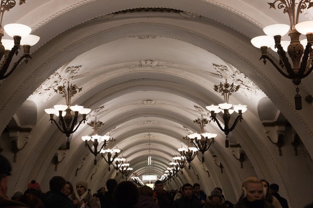 Moscow's Metro Isn't a Post Apocalyptic Wasteland. It's Actually Quite Lovely.