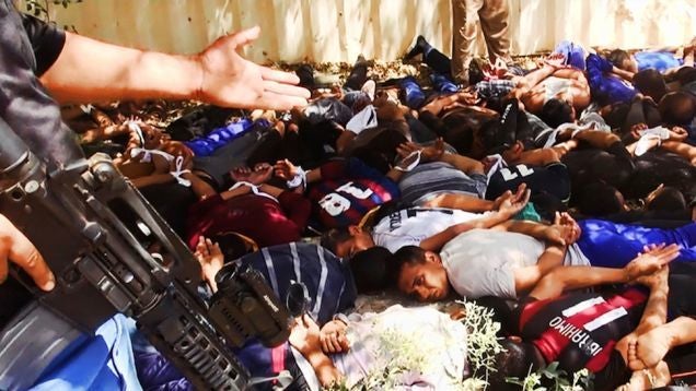 ISIS Mass Executed Up to 770 Iraqi Soldiers, New Evidence Confirms