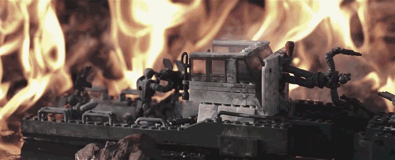 Real Explosives Blowing Up Mega Bloks In Slo-Mo Is Every Kids' Fantasy