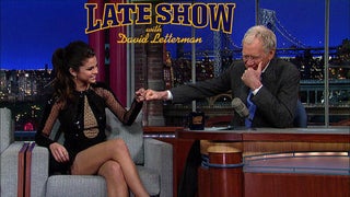 Selena Gomez Is Going to Need a Few Extra Bodyguards After This Serious Justin Bieber Burn on Last Night's Letterman