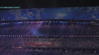 Blue Screen of Death Strikes Bird's Nest During Opening Ceremonies Torch Lighting