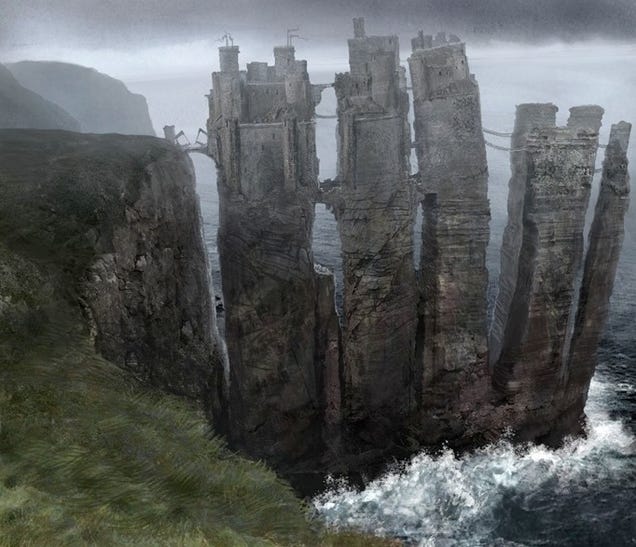 Game of Thrones concept art provides a raven's eye view of Westeros and beyond