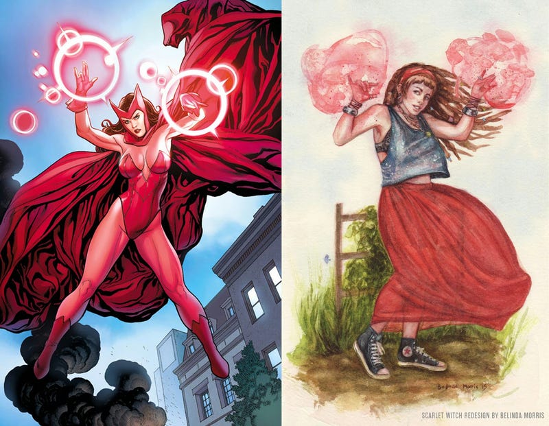 Fantastic Redesigns Of Women Characters By Women Science Fiction Artists