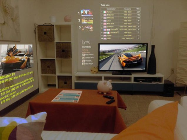 SurroundWeb: Microsoft's Plan To Cloak Your Living Room With Internet