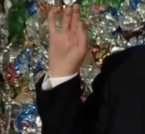 Donald Trump Trashed Paul Ryan's Trade Deal in Front of a Wall of Garbage