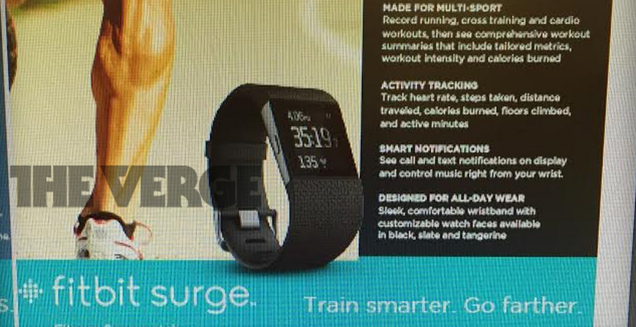Report: Fitbit Surge Is a $250 Fitness-Focused Smartwatch