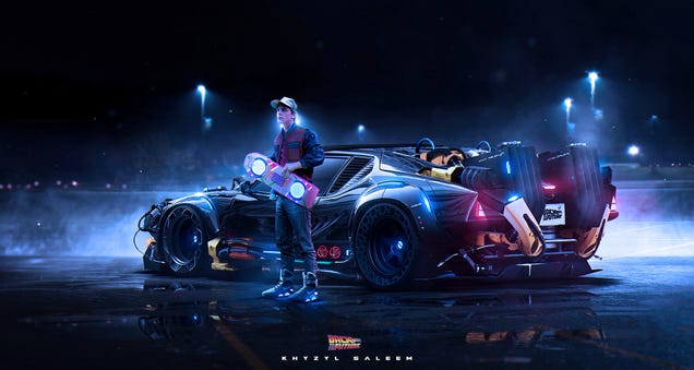 Back To The Future Redesign Scraps The DeLorean For Something...Faster