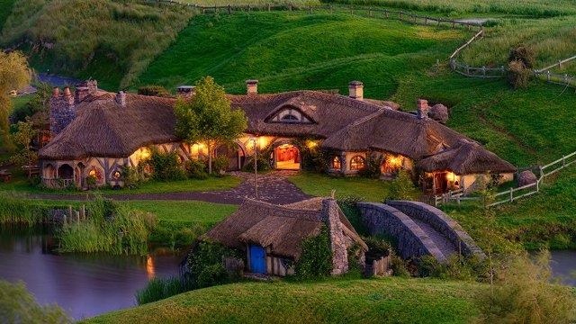 A real-life Hobbit pub has opened for business in New Zealand