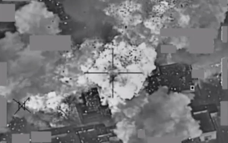 Footage Of U.S. Strike On ISIS Cash Facility Looks Like Scrooge McDuck's Vault Exploded