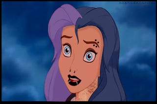 Disney Princesses reimagined as Punk Rock Heroines