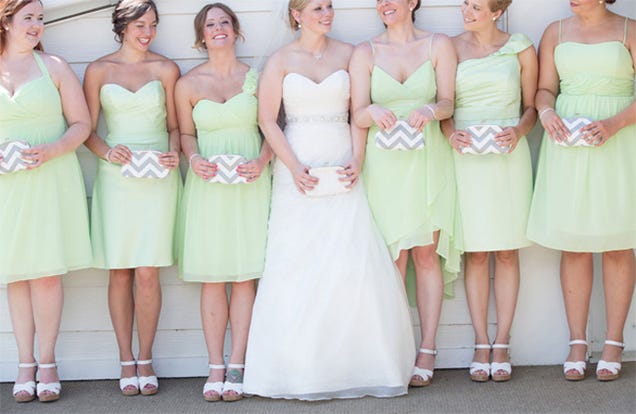 strapless Bridesmaid Dresses 
