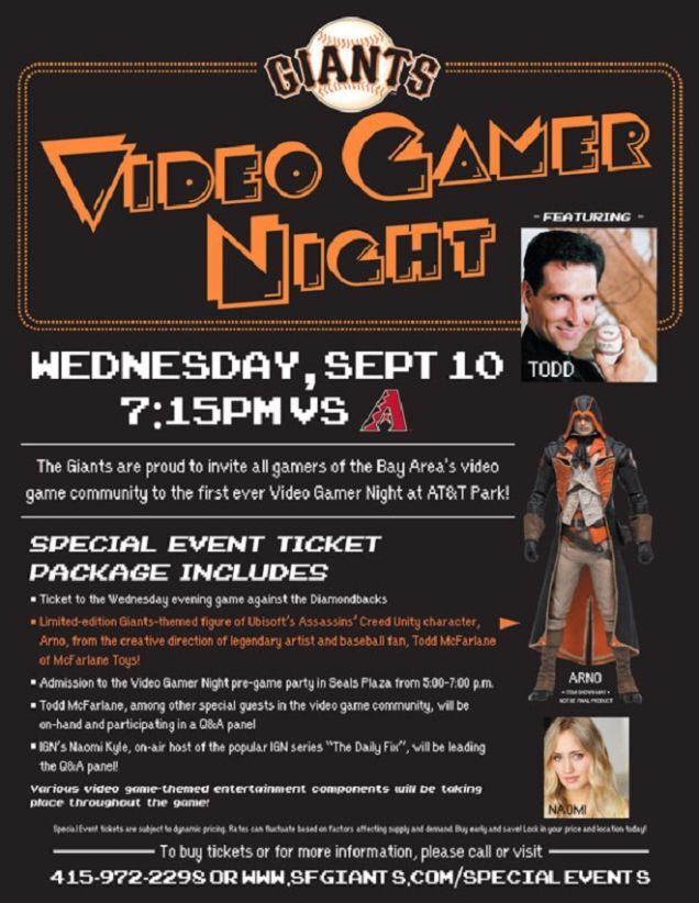 Get A San Francisco Giants-Themed Assassin's Creed Action Figure