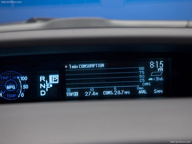 Toyota prius dashboard lights not working