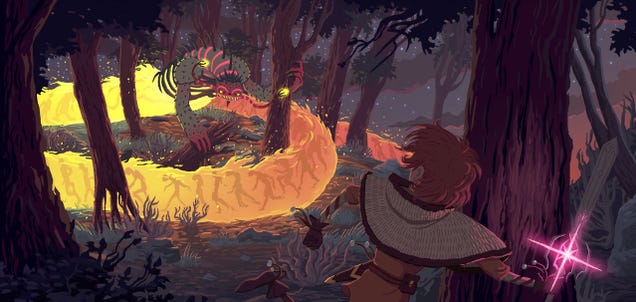 We want someone to turn this fairytale concept art into a movie now