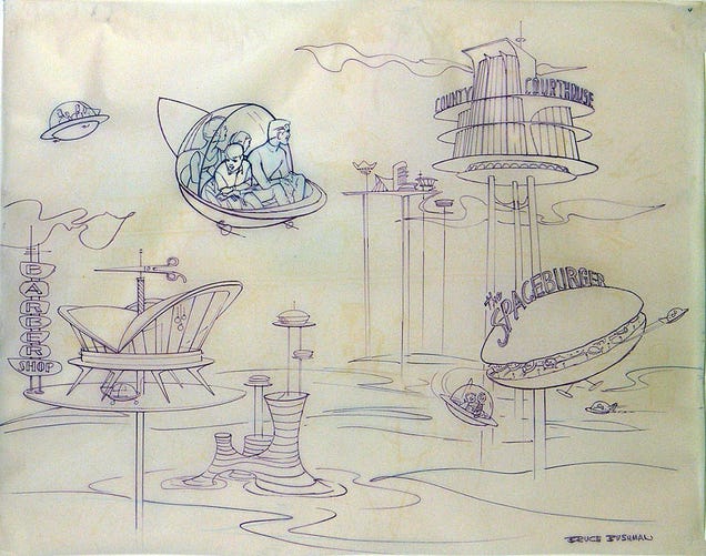 The Jetsons Amusement Park Ride That Never Was