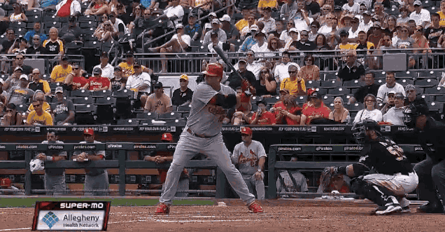 Cardinals Fan Has No Idea He's About To Get Hit With A Flying Bat