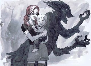 Concept art from the Sandman movie that never was