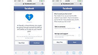 Facebook's New Suicide Prevention Tools Finally Get It Right
