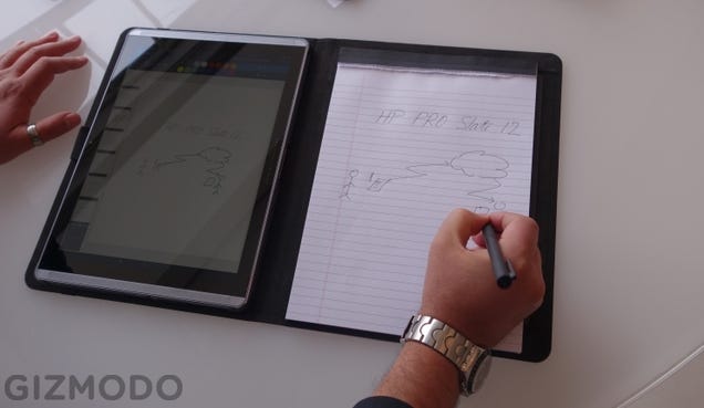 HP's Hybrid Pen-Stylus Is the Best Time I've Had Writing on a Tablet