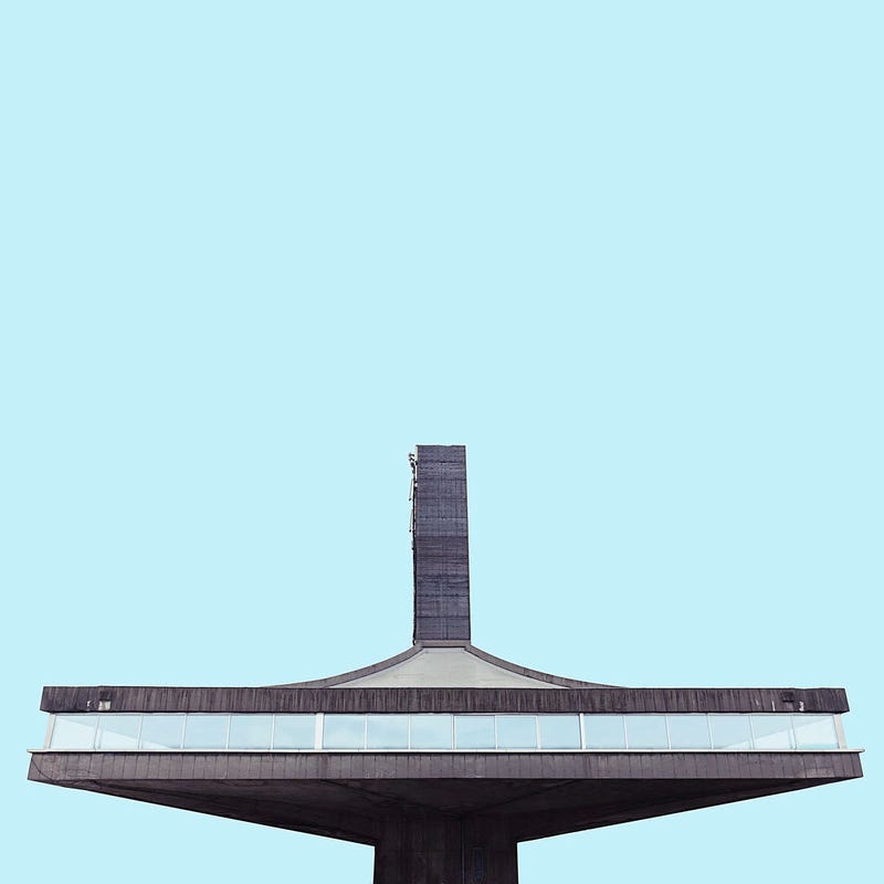 These Photos of Belgrade's Socialist Architecture Look Like Ancient Spaceships