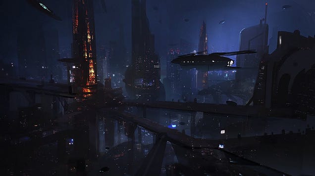 The Futuristic Landscapes of Concept Artist Josh Kao