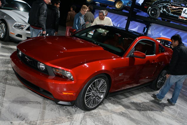 2010 Ford Mustang Unveiled, Live!