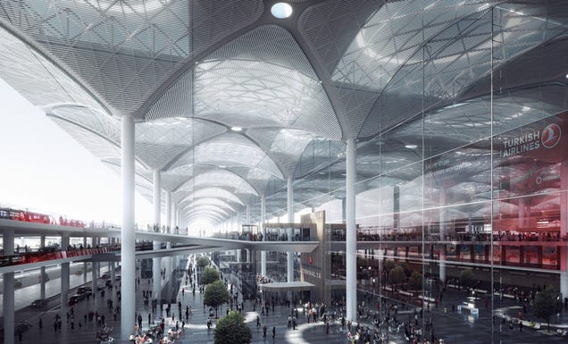 La terminal de aeropuerto más grande del mundo estará en Estambul