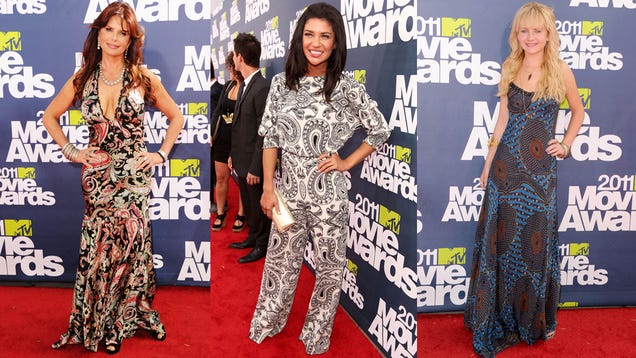Fashion As Weaponry At MTV Movie Awards