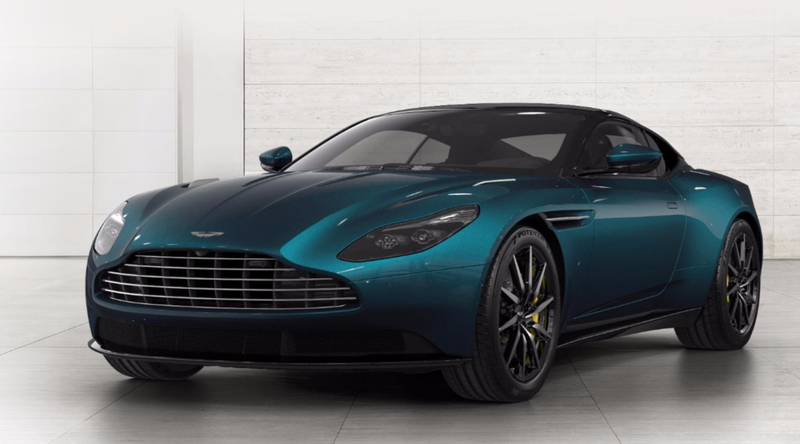 You Can Now Build Your Very Own Teal Aston Martin DB11