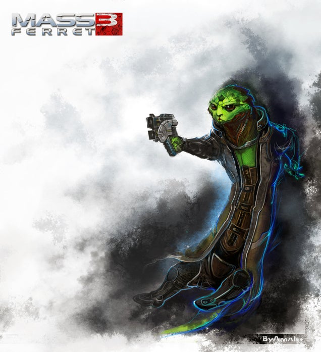 Ferrets as Famous Video Game Characters. It's Way Better Than You Think.
