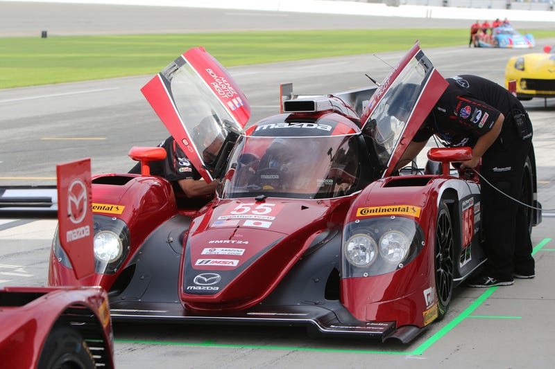 The Secret To The Mazda Prototype's New Speed Is Its Engine Swap For 2016