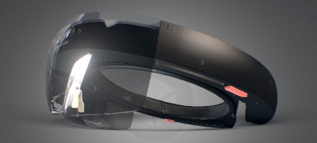 A 3D Model of Microsoft's HoloLens Is the Closest You Can Get For Now