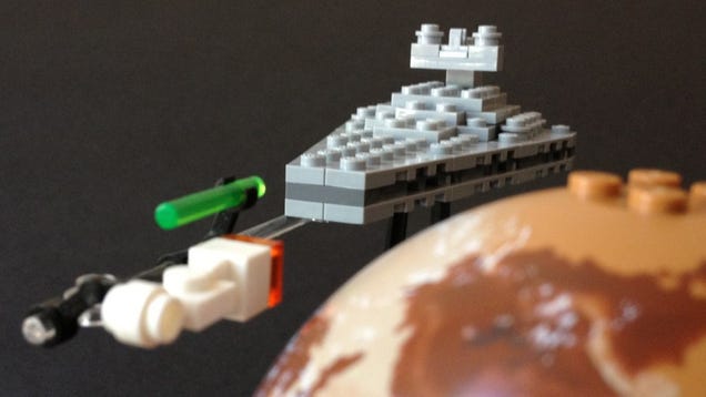 Tiny LEGO Models of Giant Moments in Cinema