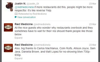 Top LA Restaurant Turns to Twitter to Name 'No-Show Assholes' Who Don't Honor Their Reservations