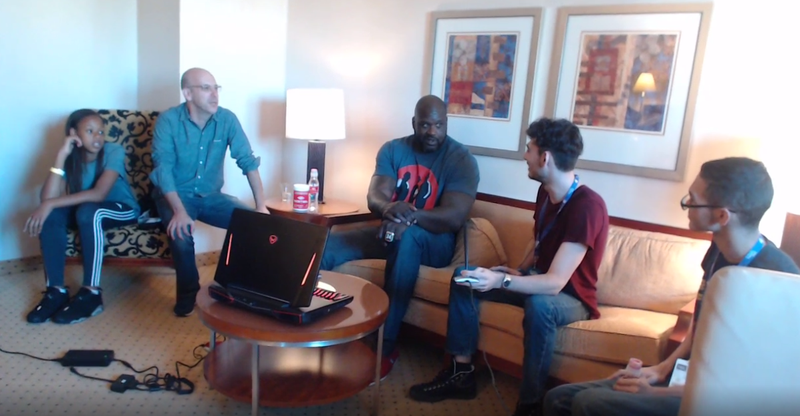 Shaq Shows Up On Twitch, Kisses Pro Players