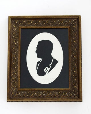 Victorian paper silhouettes of famous (and infamous) scifi characters