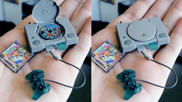 The Tiniest Little PlayStation You Ever Did See