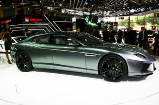 First Lamborghini Estoque Concept Live Shots: A Four-Door For Profit!