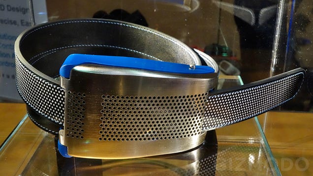 A Self-Adjusting Smart Belt: Yes, It's Come to This