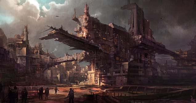 Concept Art From The Last of Us, Prey 2, Tomb Raider...