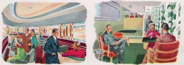 This 1947 Train of Tomorrow Puts Today's Trains to Shame